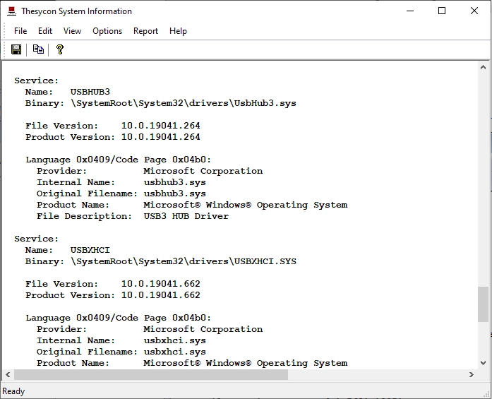 TSI Screen Shot